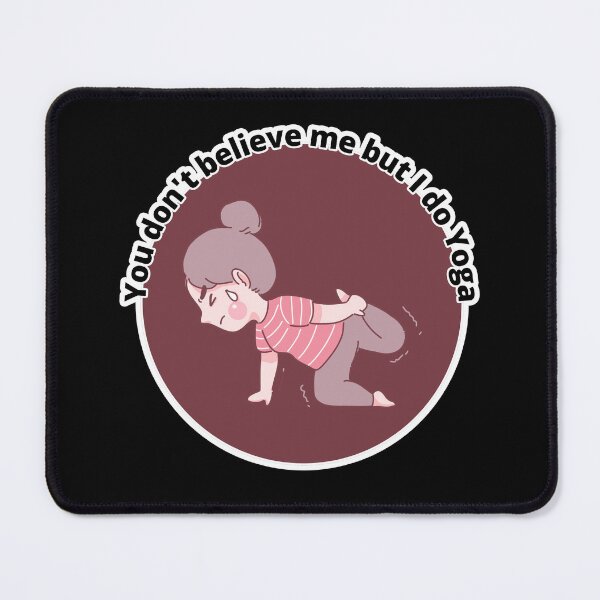 Item preview, Yoga humor retired designed and sold by Astralia.