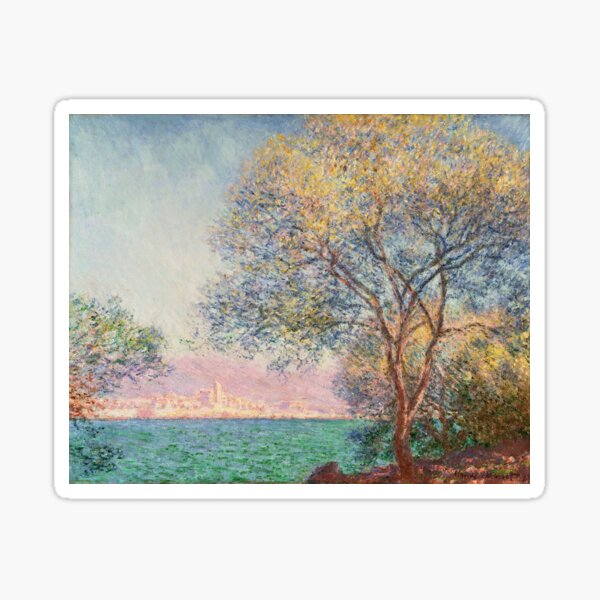 Vista previa del artículo con la obra «Claude Monet - Antibes en la mañana», diseñado y vendido por artcenter.