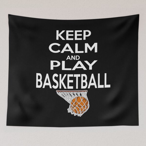Item preview, Keep calm and play basketball designed and sold by DZ-Merch.