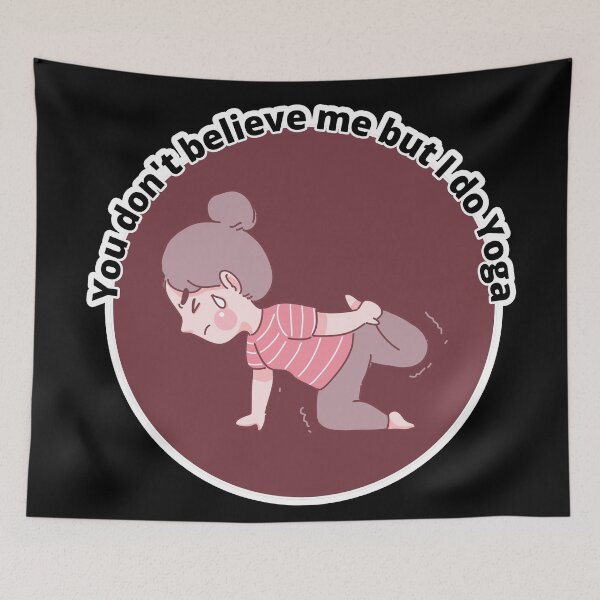 Item preview, Yoga humor retired designed and sold by Astralia.