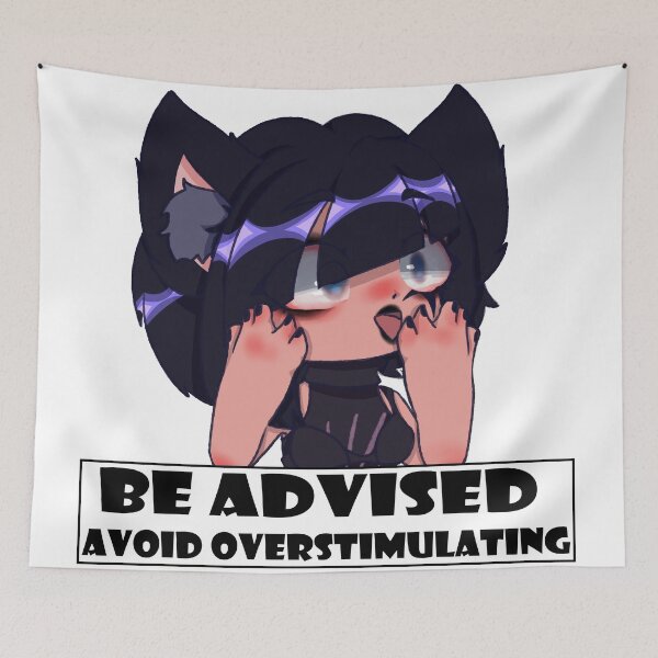 Item preview, Be Advised Avoid Overstimulating designed and sold by Nyamelon.
