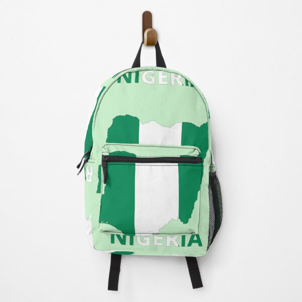 Item preview, Nigerian Flag inside Map of Nigeria  designed and sold by mashmosh.