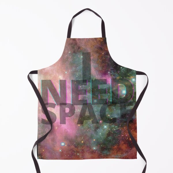 Item preview, I Need Space - Pink, Turquoise Galaxy designed and sold by Quirkdom.