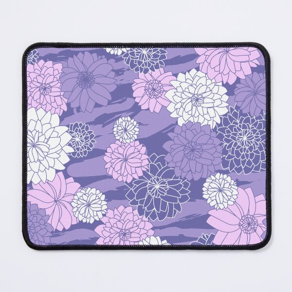 Item preview, Flowers on very peri animal skin seamless pattern designed and sold by Yulia Chepurova.