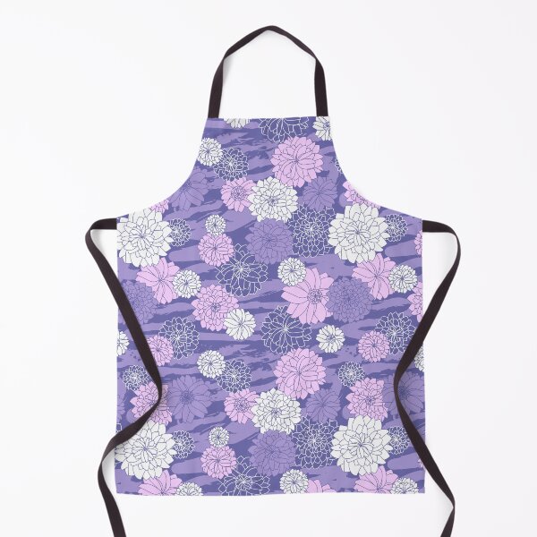Item preview, Flowers on very peri animal skin seamless pattern designed and sold by Yulia Chepurova.