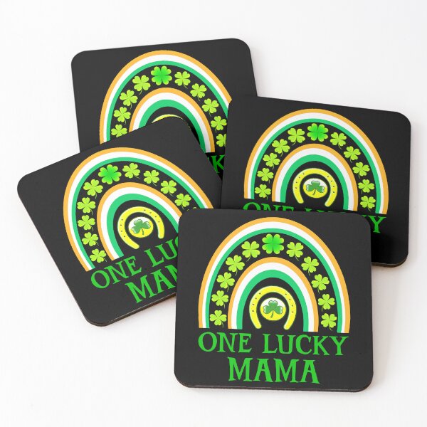 Item preview, One Lucky Mama St. Patricks Day Rainbow designed and sold by ACC .