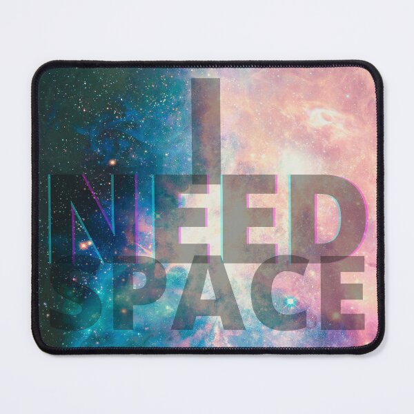 Item preview, I Need Space - Blue, Pink Galaxy 7 designed and sold by Quirkdom.