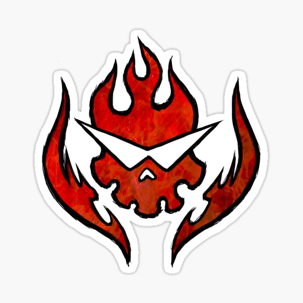 Tengen Toppa Gurren Lagann Logo Japanese Vinyl Decal