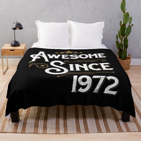 Item preview, Funny Awesome Since 1972 50th Anniversary 50 Years Old birthday designed and sold by jafn-17.