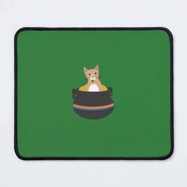 Item preview, Cat in pot of gold (St Patrick’s day) designed and sold by GraceAug.