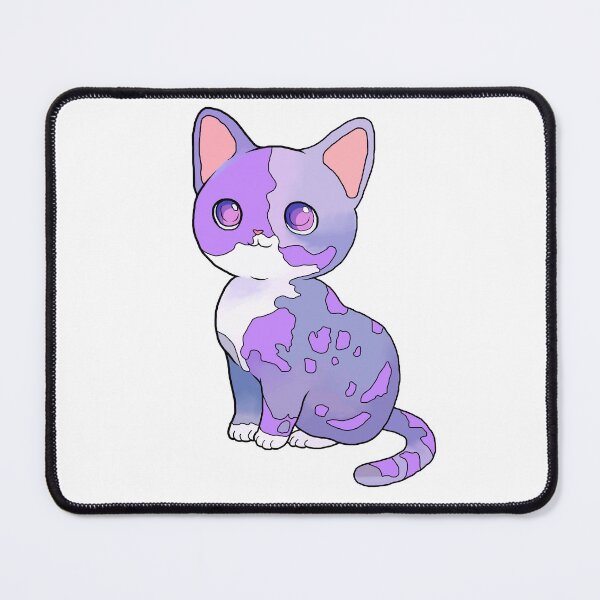 Item preview, Cartoon Cat, Spotted Cat, Cute Cat, Purple, designed and sold by Maculele.