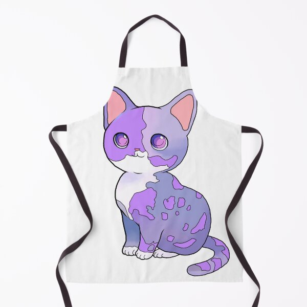 Item preview, Cartoon Cat, Spotted Cat, Cute Cat, Purple, designed and sold by Maculele.