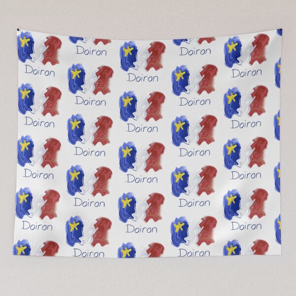 Item preview, Acadian Flag pastel liquid Doiron  - Drapeau acadien liquide pastel Doiron designed and sold by ColoursOfFrance.