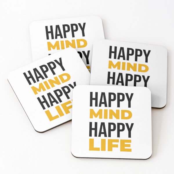 Item preview, Happy Mind Happy Life designed and sold by AlexLab.