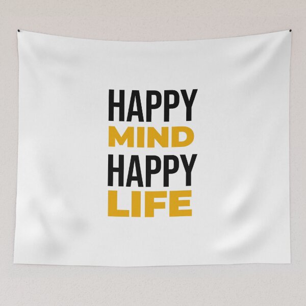 Item preview, Happy Mind Happy Life designed and sold by AlexLab.