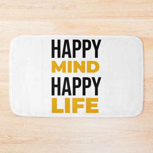 Item preview, Happy Mind Happy Life designed and sold by AlexLab.
