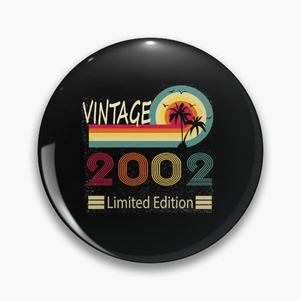 Item preview, Vintage 2002 Limited Edition - 2002 Birthday 20th Birthday Gift - retro - 20 Year Old Classic designed and sold by SimoSaladain.