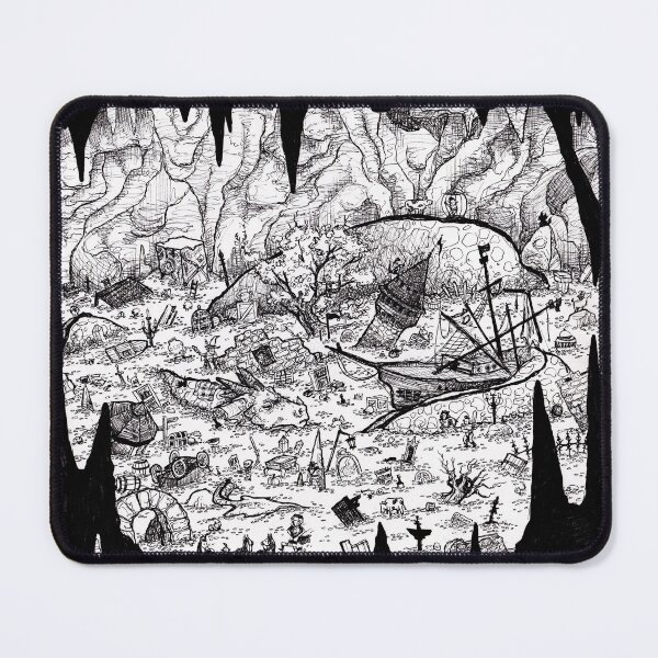 Item preview, Dragon Hoard B&W designed and sold by MonsteressJace.