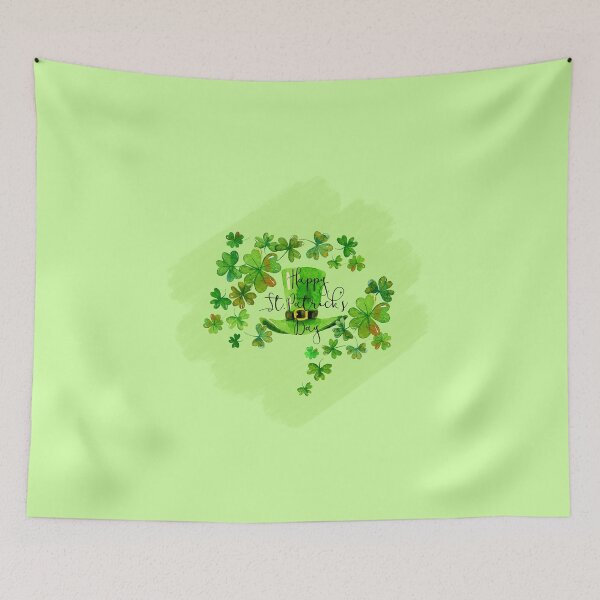 Item preview, Watercolour St. Patrick’s Day (on Lt. Green) designed and sold by PawsitiveMum.