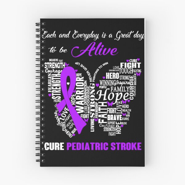 Item preview, Butterfly Ribbon Cure Pediatric Stroke Awareness designed and sold by Tadmab.
