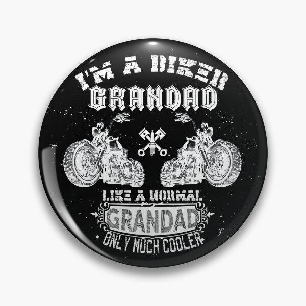 Item preview, I'M A BIKER GRANDAD   LIKE A NORMAL GRANDAD ONLY MUCH COOLER designed and sold by hichametta.