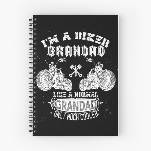 Item preview, I'M A BIKER GRANDAD   LIKE A NORMAL GRANDAD ONLY MUCH COOLER designed and sold by hichametta.