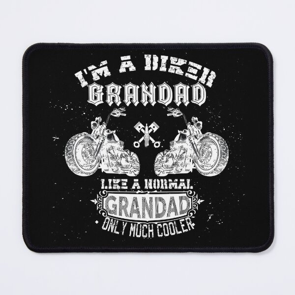 Item preview, I'M A BIKER GRANDAD   LIKE A NORMAL GRANDAD ONLY MUCH COOLER designed and sold by hichametta.