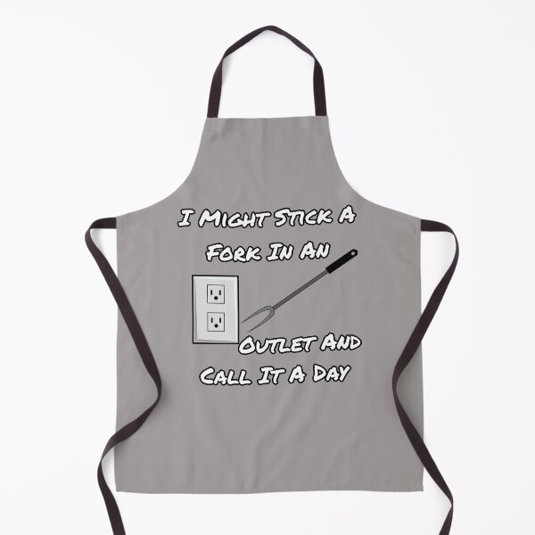 Item preview, I Might Stick A Fork In An Outlet And Call It A Day Design designed and sold by Angela Mello.