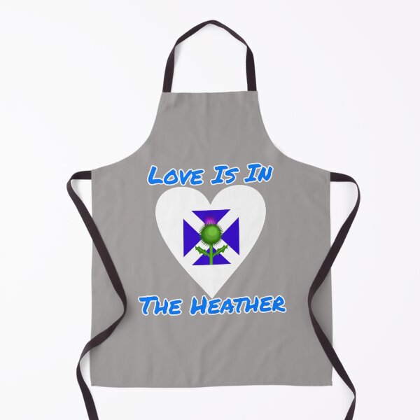 Item preview, Love Is In the Heather Scottish Flag Thistle Design designed and sold by Angela Mello.