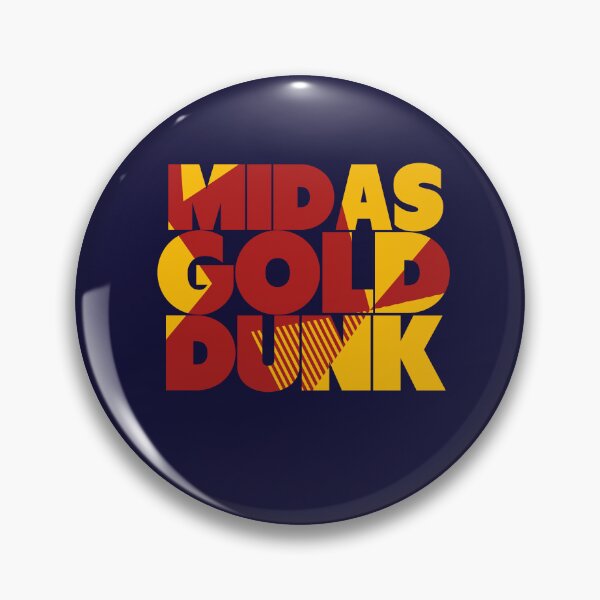 Item preview, Midas Gold Dunk Sneaker Art designed and sold by concordbred.