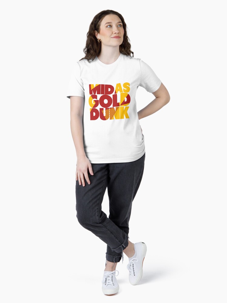 midas gold dunks shirt