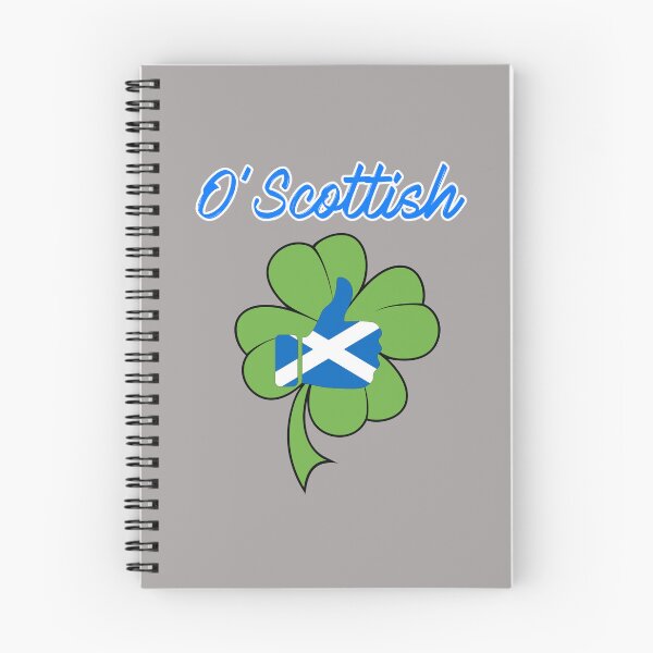 Item preview, O'Scottish Shamrock Scottish Flag Design designed and sold by Angela Mello.