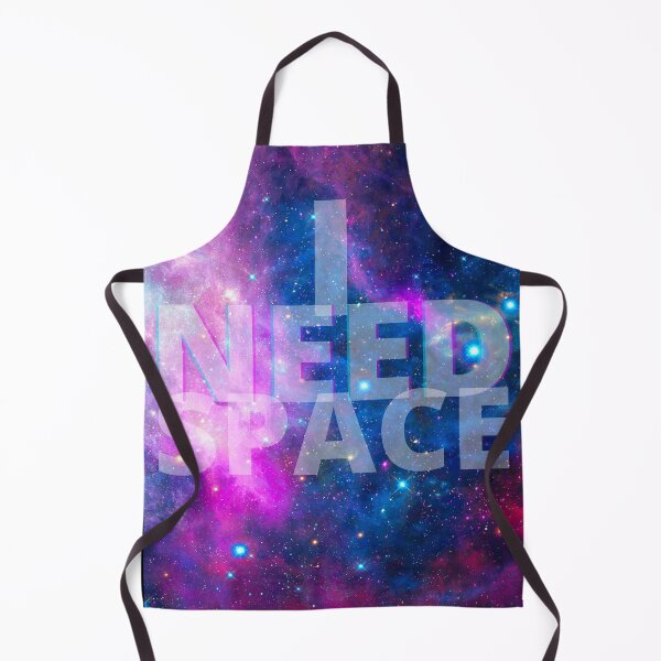 Item preview, I Need Space - Pink, Blue Galaxy 2 designed and sold by Quirkdom.