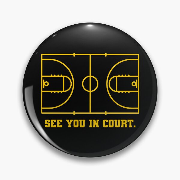 Item preview, See you in court - basketball field designed and sold by DZ-Merch.