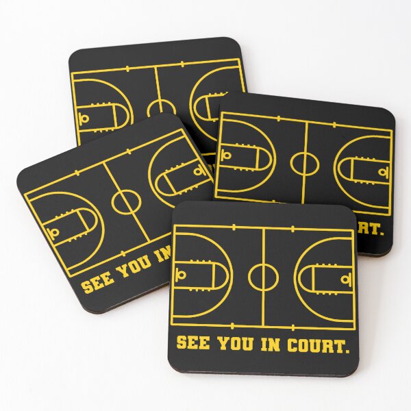 Item preview, See you in court - basketball field designed and sold by DZ-Merch.
