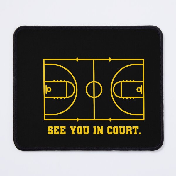 Item preview, See you in court - basketball field designed and sold by DZ-Merch.