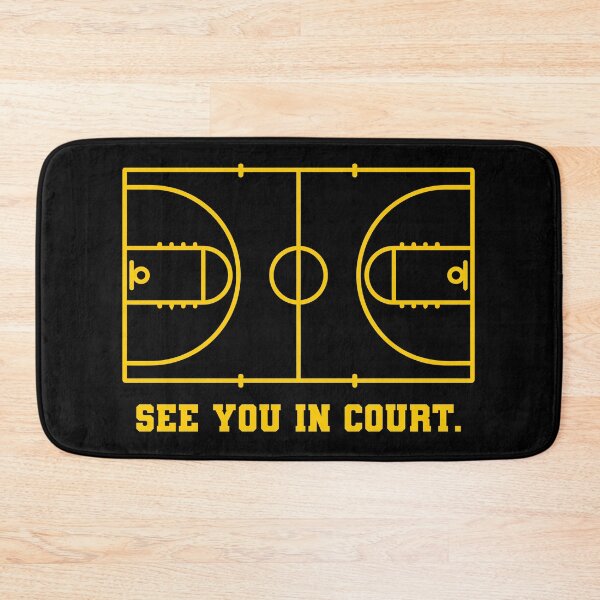 Item preview, See you in court - basketball field designed and sold by DZ-Merch.