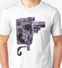 1960's Video Camera Drawing Unisex T-Shirt