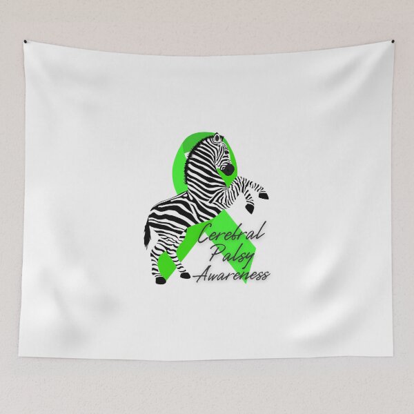 Item preview, Cerebral Palsy Awareness Ribbon designed and sold by Elle  Hazlett.