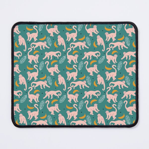 Item preview, Monkeys and bananas  - modern jungle animal pattern designed and sold by Patrick Gervacio.