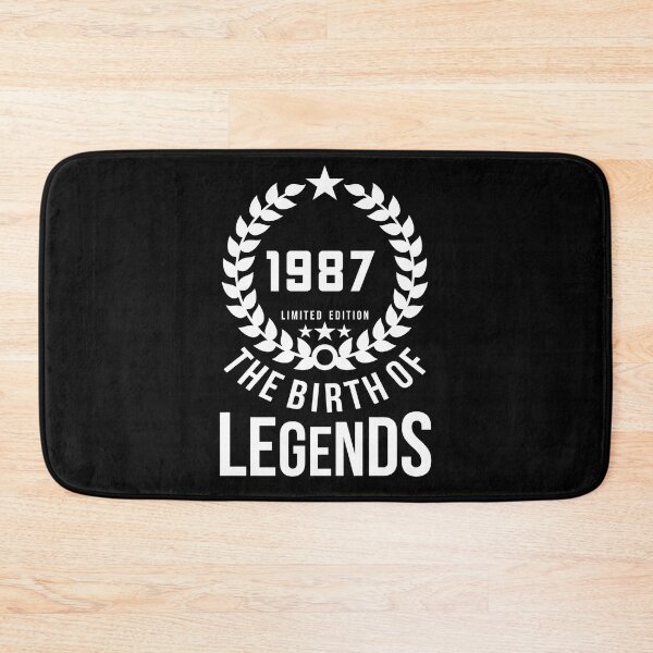 Item preview, Born 1987 - 35th - Legends Birthday - Vintage 1987 designed and sold by vooART.