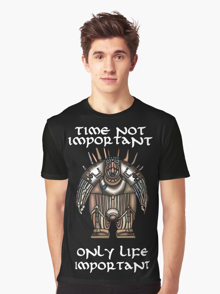 Time not important, only life/coffee/water important” Mondoshawan, the “gods” from The Fifth