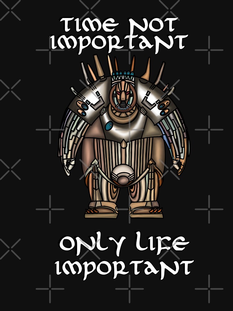 Time not important, only life/coffee/water important” Mondoshawan, the “gods” from The Fifth