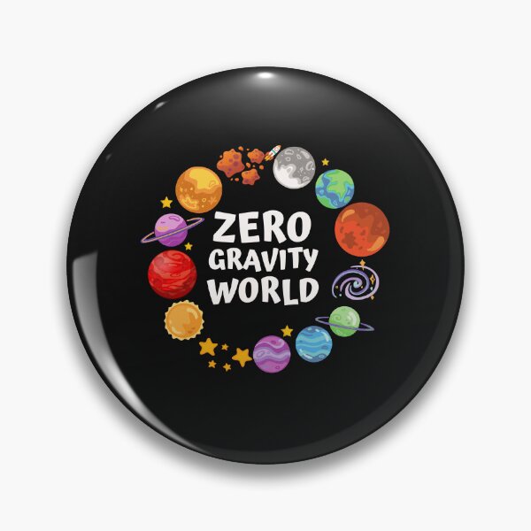 Item preview, Zero Gravity World The Outer Worlds  designed and sold by EsraaBaniOdeh.
