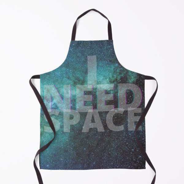 Item preview, I Need Space - Deep Blue Galaxy designed and sold by Quirkdom.