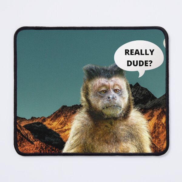 Item preview, Bored Thinking Monkey designed and sold by SolSel ⭐⭐⭐⭐⭐.