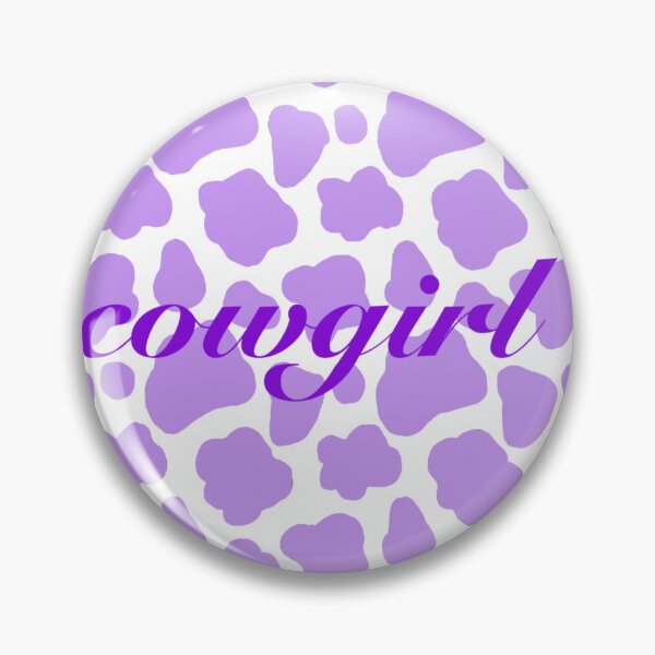 Item preview, Cowgirl purple cow print designed and sold by Tayloremmas.
