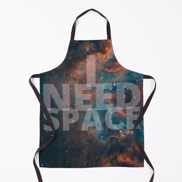 Item preview, I Need Space - Dark Cloudy Galaxy designed and sold by Quirkdom.