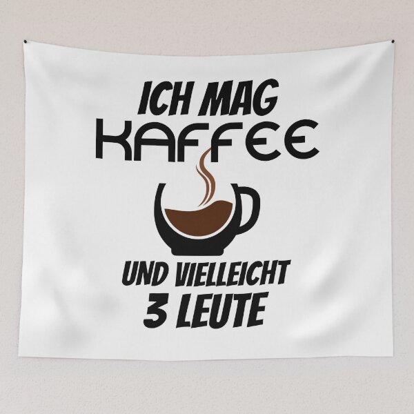 Item preview, I like coffee and maybe 3 people - coffee gift Essential T-Shirt designed and sold by EdealDesign.