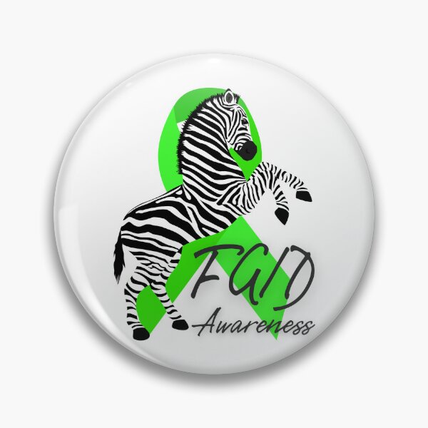 Item preview, Functional Gastrointestinal and Motility Disorders Awareness Ribbon designed and sold by Elle  Hazlett.